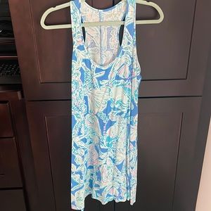 Lilly Pulitzer racer back cotton mini dress